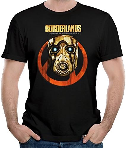 Naviiro Men's Borderlands Handsome Collection T-shirts Black XL