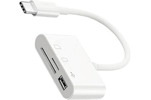 Versatility USB C Card Reader USB C to Memory Reliability & Highly-Speed Transfer Plugs and Play Memory