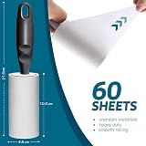 EMBO 4 Pieces Lint Roller Replacement Refill Rolls for IKEA Bastis view 2