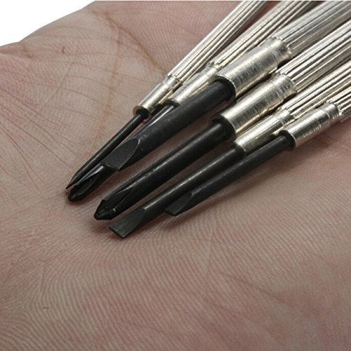 Rurah 6 PCS Precision Screwdriver Set with Case Watch Jewelry Eyeglass Toy Instruments Repair Tools - Thumbnail 2