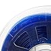 Gizmo Dorks 1.75mm PLA Filament 1kg / 2.2lb for 3D Printers, Translucent Blue