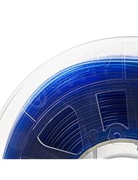 Gizmo Dorks 3 mm. PETG filamento 2.2 pound 2.2lbs para impresoras 3d, color azul translúcido