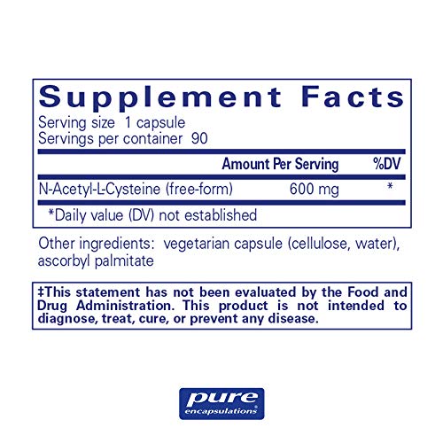 1 Pure+Encapsulations+N+Acetyl+L+Cysteine+Antioxidant+Capsules