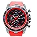 SMTSMT Stainless Steel Sport Modern Men Fashion Wrist Watch - Orange