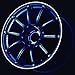 Yokohama Wheel Advan RZII Indigo Blue Wheel with Painted Finish (17x9