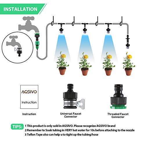 5 KINGSO+Misting+Irrigation+Cooling+Sprinkler