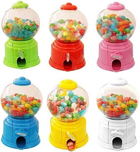 Cute Sweets Mini Candy Machine Bubble Gumball Dispenser Coin Bank Kids Toy Money Saving Box Gift Toys