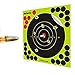 JingZhouYang Shooting Targets 6.5 Inch Self Adhesive Paper Reactive Splatter Targets Stickers 100 & 75 & 50 & 40 & 25 Pack for Gun Rifle Pistol Bb Gun Airsoft Pellet Gun Air Rifle