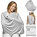 Nursing Cover, Infinity Scarf, Carseat Canopy, Breastfeeding Cover, Baby Car Seat Cover - Stretchy Multi Use Cover By Home And Trends