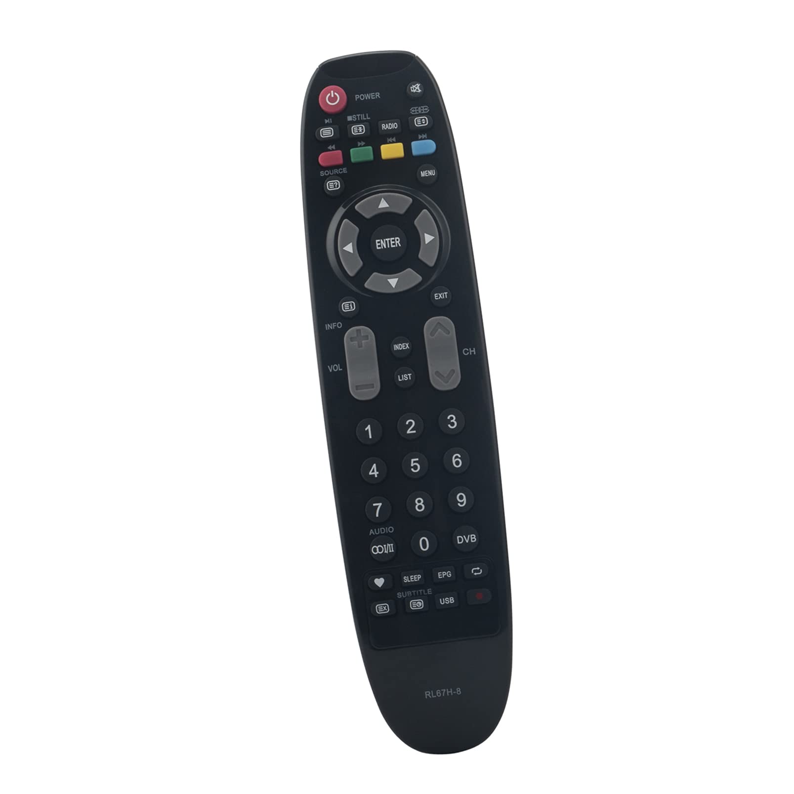ALLIMITY RL67H8 RL67H-8 Remote Control Replace fit for Changhong Saba TV L32F2A3EB RL67H-8 GCBLTV20A-C35 LED40TC2600E LHD32CX GCBL TV20A-C35 LED29A6500S