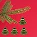 40 Pieces Vintage Bell Bronze Bell Windchime Bells Witch Bells Jingle Bells Brass Bells Christmas Bells for Crafts 1.5 Inch Bell for Dog Training Housebreaking Wedding Wind Chimes Christmas Decoration