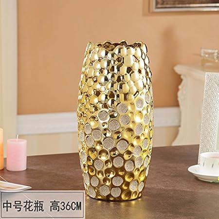 Kphy European Ceramic Vase Ornaments Large Floor Flower Home