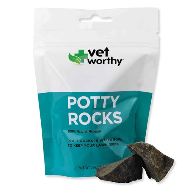 VET WORTHY POTTY ROCKS FOR DOGS – PARAMAGNETIC IGNEOUS ROCKS – HELPS FILTER OUT IMPURITIES AND ELIMINATE URINE LAWN – KEEPS YOUR GRASS GREEN – NATURAL MINERALS – SAFE FOR ALL PETS – 200GRAMS