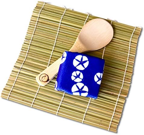 Bamboo Sushi Making Kit easy set/Sushi Rolling Mat, Rice Paddle, towel/Japan Natural