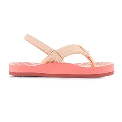 REEF LITTLE AHI Flip Flop, CORAL, 2/3 M US Little Kid