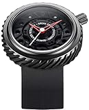 TOMORO Mens Racing Motorcyle Rubber Passion Waterproof Sport Geek Creative Gift Wrist Watch
