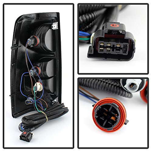 ACANII For 20032006 Chevy Silverado 1500 2500 3500 Tail Lights Rear