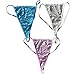 Women Lace G-String Thong Sexy Lingerie T-Back Panty Underwear 3 in 1 Pack