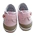 Kuner Baby Boys and Girls Cotton Robber Sole Outdoor Sneakers First Walkers Shoes (13.5cm(12-18months), Pink)