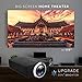 Led Projector, Vamvo Home Theater Movie Projector LED Source Video Projector Supported 1080P Portable Projector Compatible with Fire TV Stick,HDMI/VGA/USB/SD 2018 New Version (Black)thumb 1