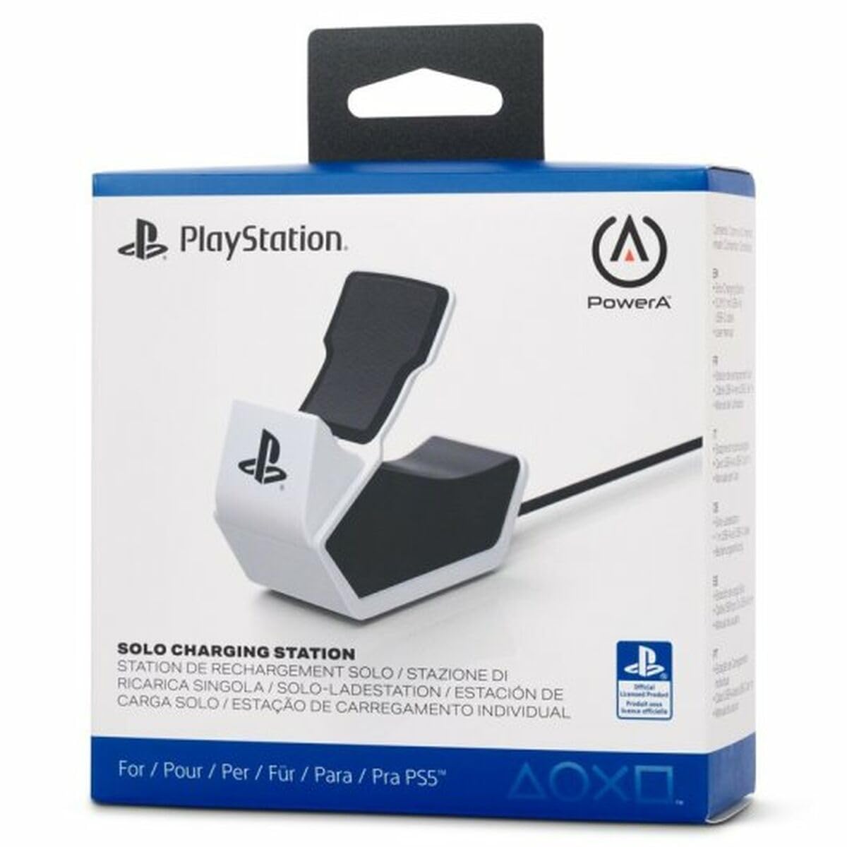 PowerA Solo Charging Station for DualSense Wireless Controllers - White