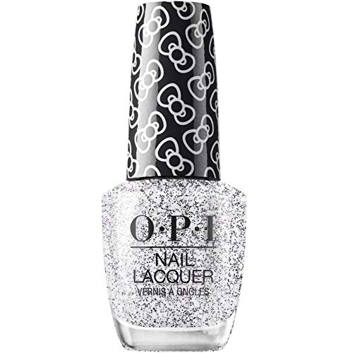 OPI Hello Kitty Nail Polish, Silver, 15ml - Glitter to My Heart