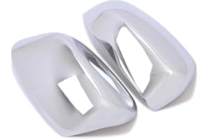 Exterior Accessories Compatible For Jeep Compass 2017-2022 2023 2024 2025 Chrome Side Rearview Mirror Cover Trim Protection C