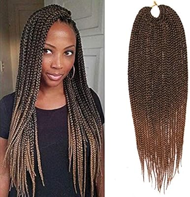 18 Inch 7 Packs Lot 1b 30 Color 22 Strands Pack 3s Box Braids