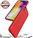 iPhone Xs Max Case, Asmart Resilient Shock Absorption Phone Case iPhone Xs Max Cover Slim Thin TPU Bumper Flexible Protective Phone Case for Apple iPhone Xs Max 6.5-Inch 2018 (Red)