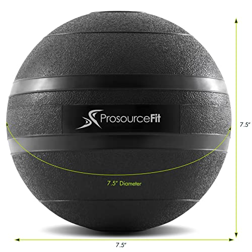 ProsourceFit Slam Medicine Balls 10 Lbs Smooth Textured Grip Dead