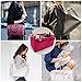 LEXSION Felt Purse Organizer Insert Bag organizer Multi Pocket Bag in Bag Organizer For Tote & Handbag Shaper 8008 Rosy L