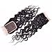 Longqi Brazilian Natural Wave 4X4 Free Part Lace Closure Unprocessed 100% Human Hair Extensions Natural Color