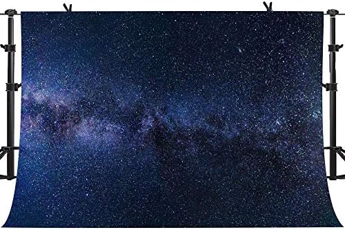 Milky Way Backdrops Starry Sky Night Sky Photography Background 10x7ft Vinyl YouTube Space Exploration Video Backdrop Customized Photo Studio Props PHMOJEN PH154