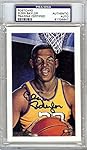 Elgin Baylor Signed Autographed Postcard Los Angeles Lakers PSA/DNA