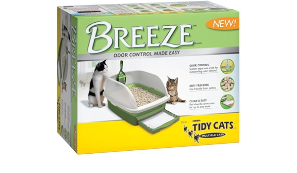 the breeze cat litter box