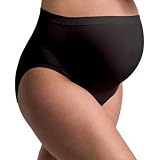 Slip Maternit&agrave; Amon Donna - Morbido E Comodo, Taglia Medium, Colore Nero