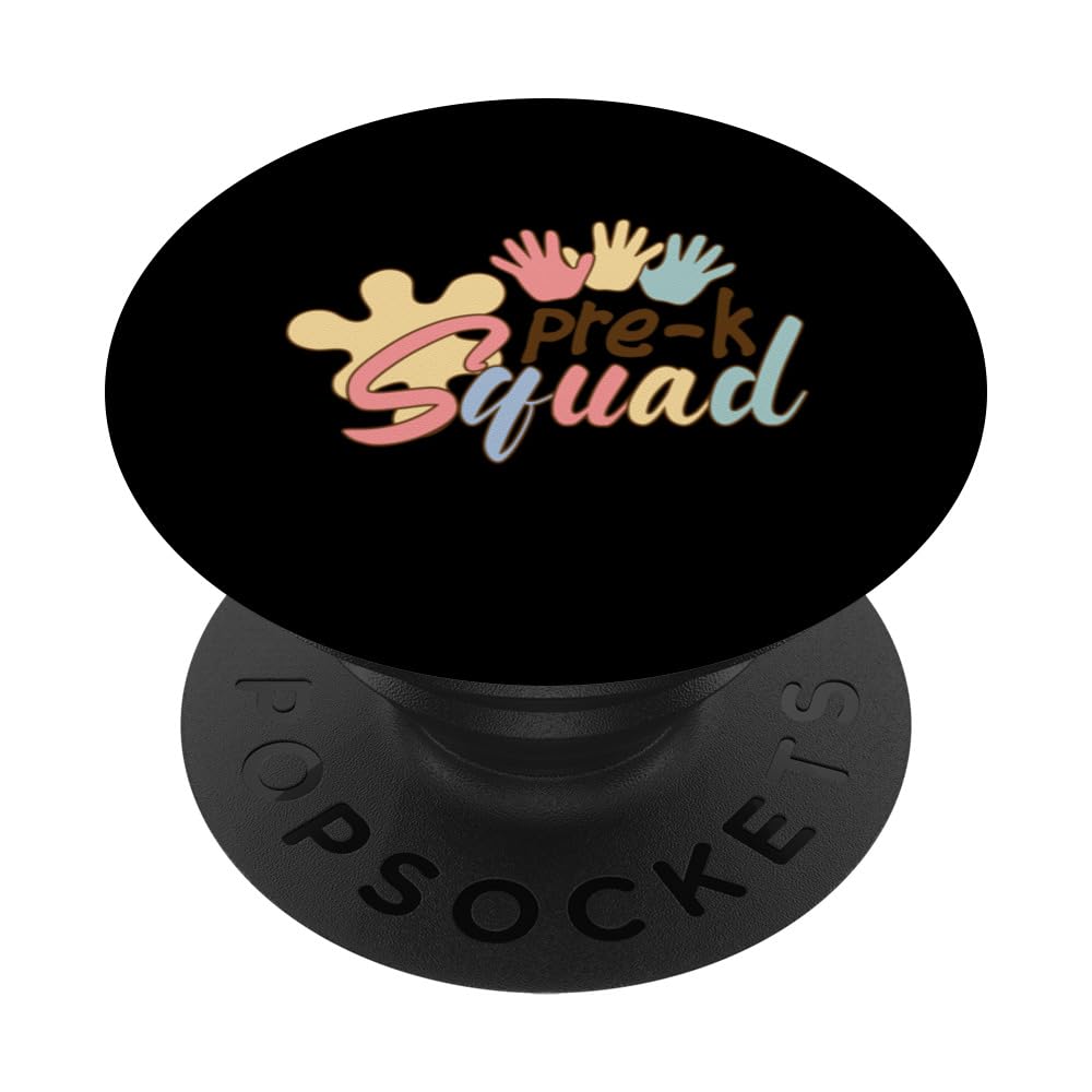 Pre-k Teacher Teaching Handprints PopSockets Swappable PopGrip