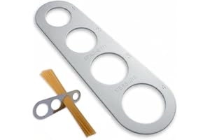 Stainless Steel Spaghetti Measurer Tool Quick Pasta Measuring Kitchen Cooking Silver 1pcs