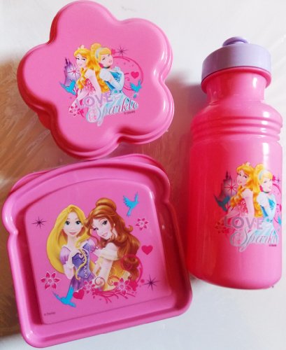 Exclusive Disney's Princess Love To Sparkle 3-Piece Lunch Bo
