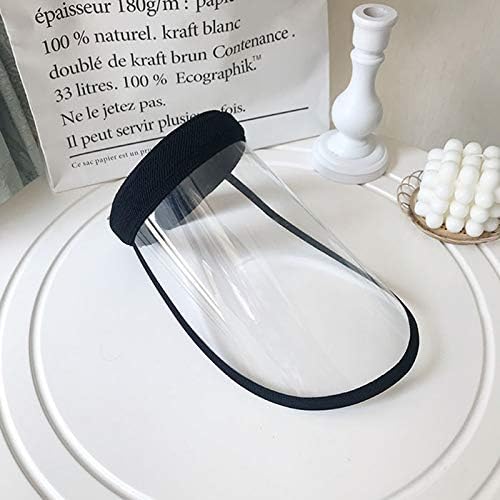 Anti-Saliva Hat Cover Masks, Face Shield Transparent Protective Mask, Protective Hat, Adjustable Shield Dustproof Outdoor Mask Cover
