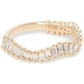 Suzanne Kalan Women's 18k Yellow Gold Way Wave Ring