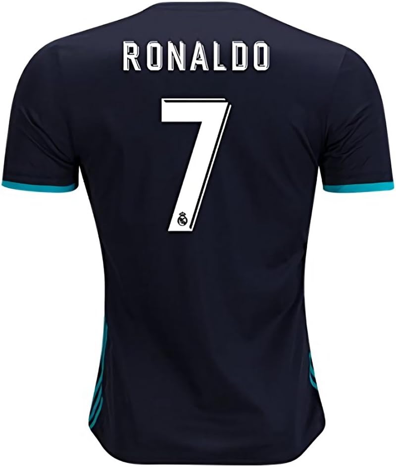 ClOGV 2017-2018 Real Madrid Ronaldo #7 Away Mens Football Soccer Jersey Size M