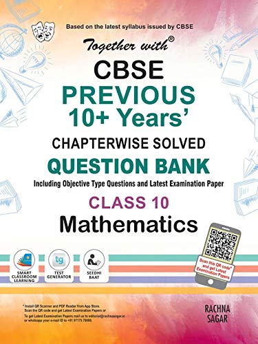 Together With Mathematics Cbse Previous 10+ Years Question Bank For Class 10 Together With Mathematics Cbse Previous 10+ Years Question Bank For Class 10