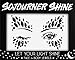 Face Jewels Glitter Gems Rhinestones – Eye Body Jewels Gems | Rhinestone Stickers | Body Glitter Festival Rave & Party Accessories by SoJourner (Black Beauty)