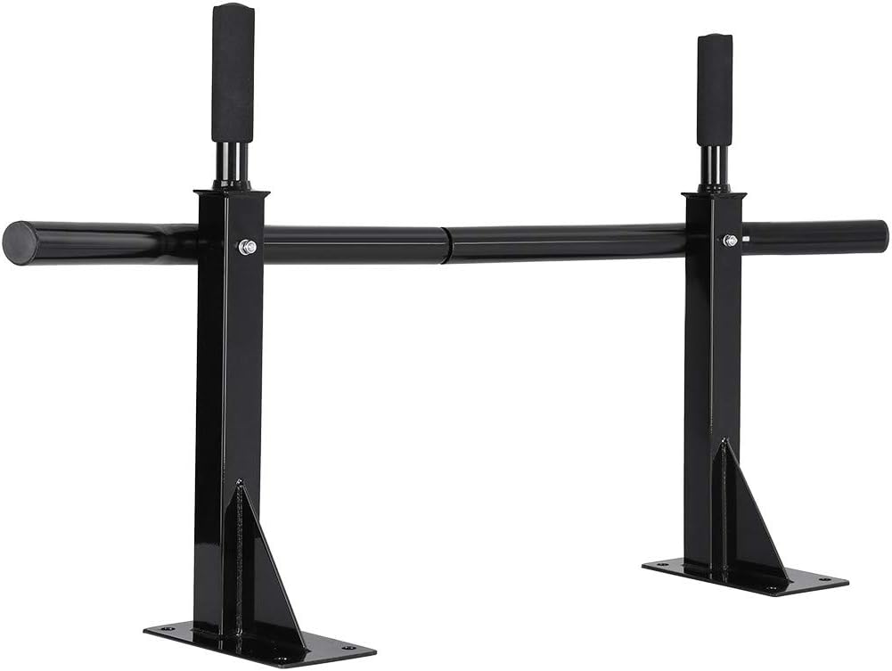 Giveyo Wall Mounted Pull Up Multi Function Home Exercise Fitness Indoor Fitness Equipment Wall Horizontal bar Single Parallel Bars on Door Pull-ups