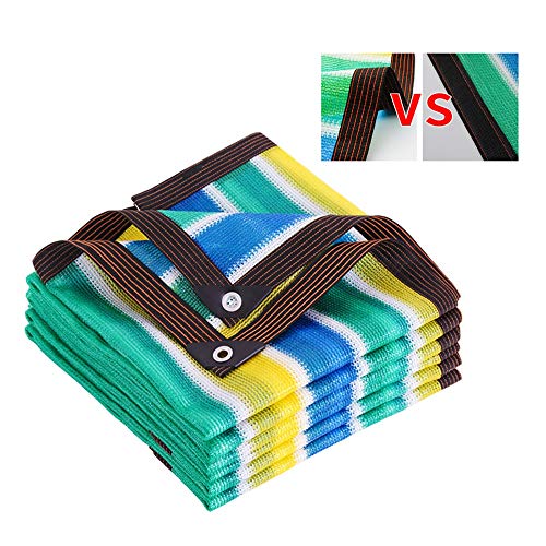 HUAHUA Sonnensegel Sonnenschutznetze Und Sonnensegel Im Freien, Strapazierfähiges Anti-Aging-Balkondach…