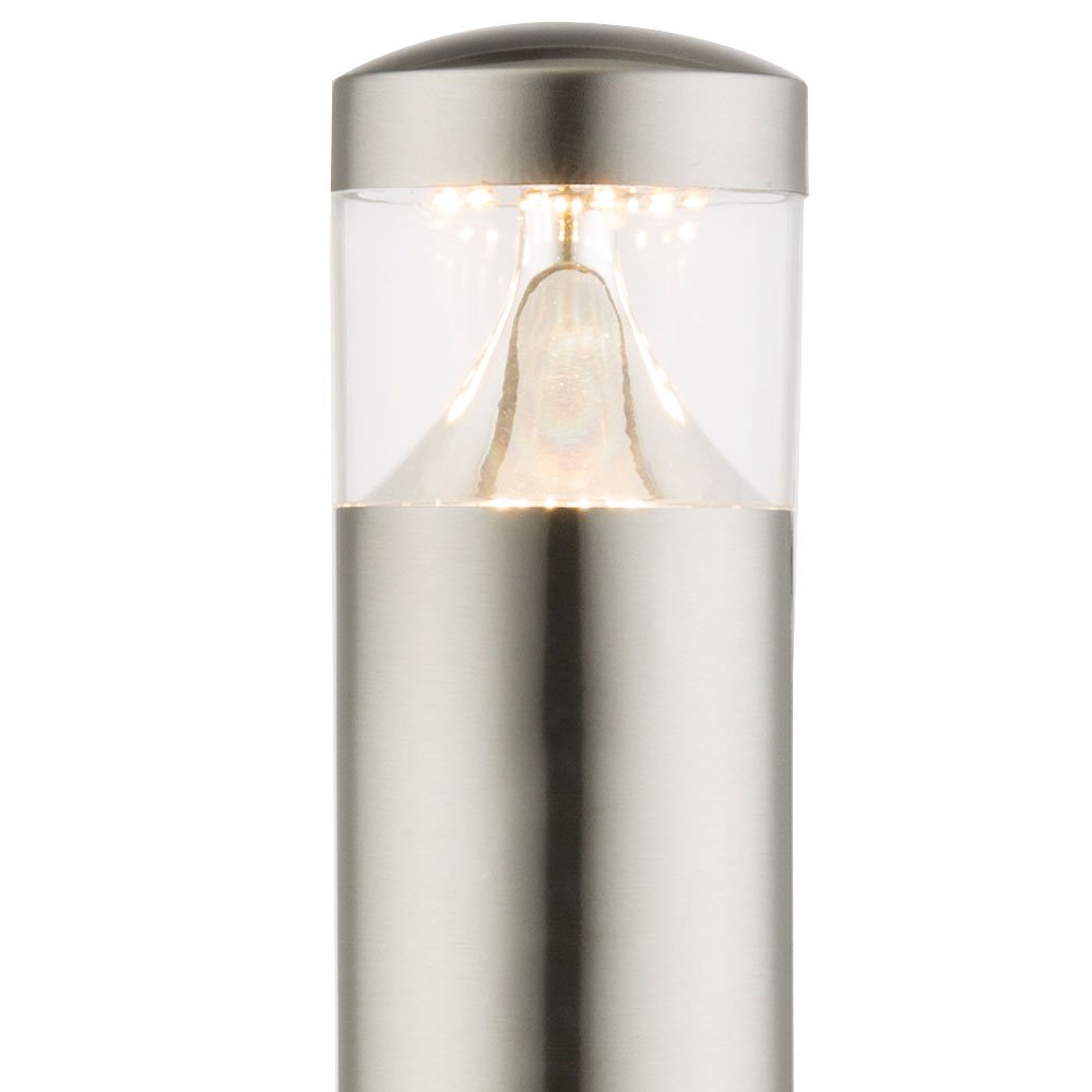 Gartendeko Led Steh Leuchte Aussen Beleuchtung Edelstahl Stand Lampe Strahler Energiesparend Globo 34208 Pfostenlichter Garten