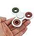 Fidget Solutions, Fidget Spinner Toy Stress Reducer With User Guide (White)