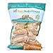 Best Bully Sticks Premium 6 Inch Beef Trachea - 20 Count (Pack of 1) - All-Natural, Grain-Free, Single-Ingredient, Supports Dental Health