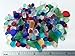 1/4 Lb ≈ 150pcs Bulk Lot Beach Sea Glass Beads Undrilled Supply for Jewelry making Art Decorative Crafts Gift Packaged Multicolor, FREE Gift Package